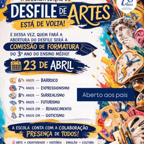 Preparem o coração para uma explosão de cultura! 