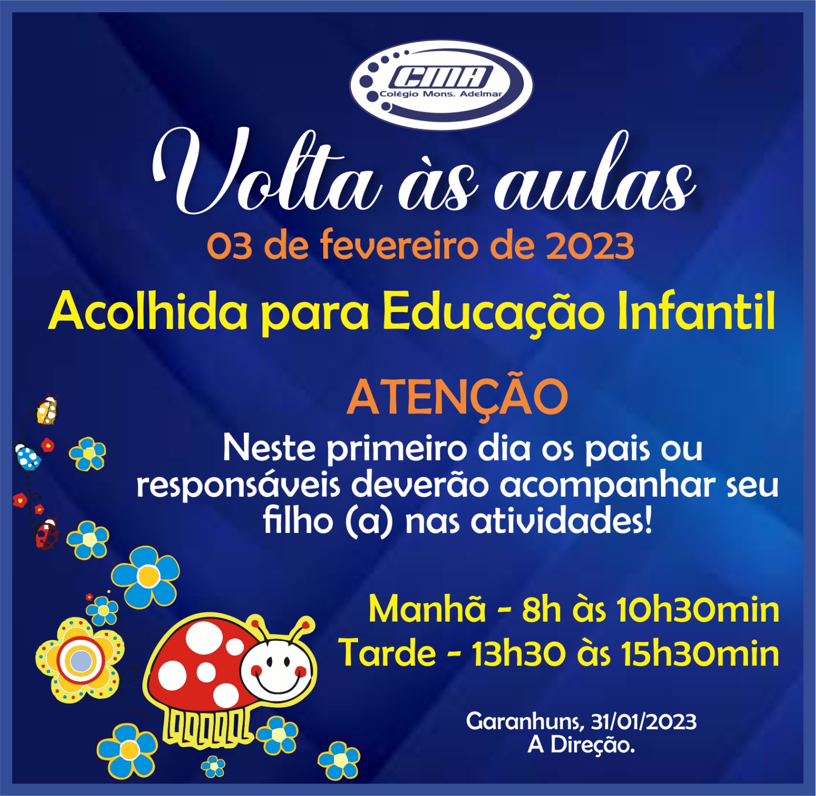 Acolhida para Educação Infantil