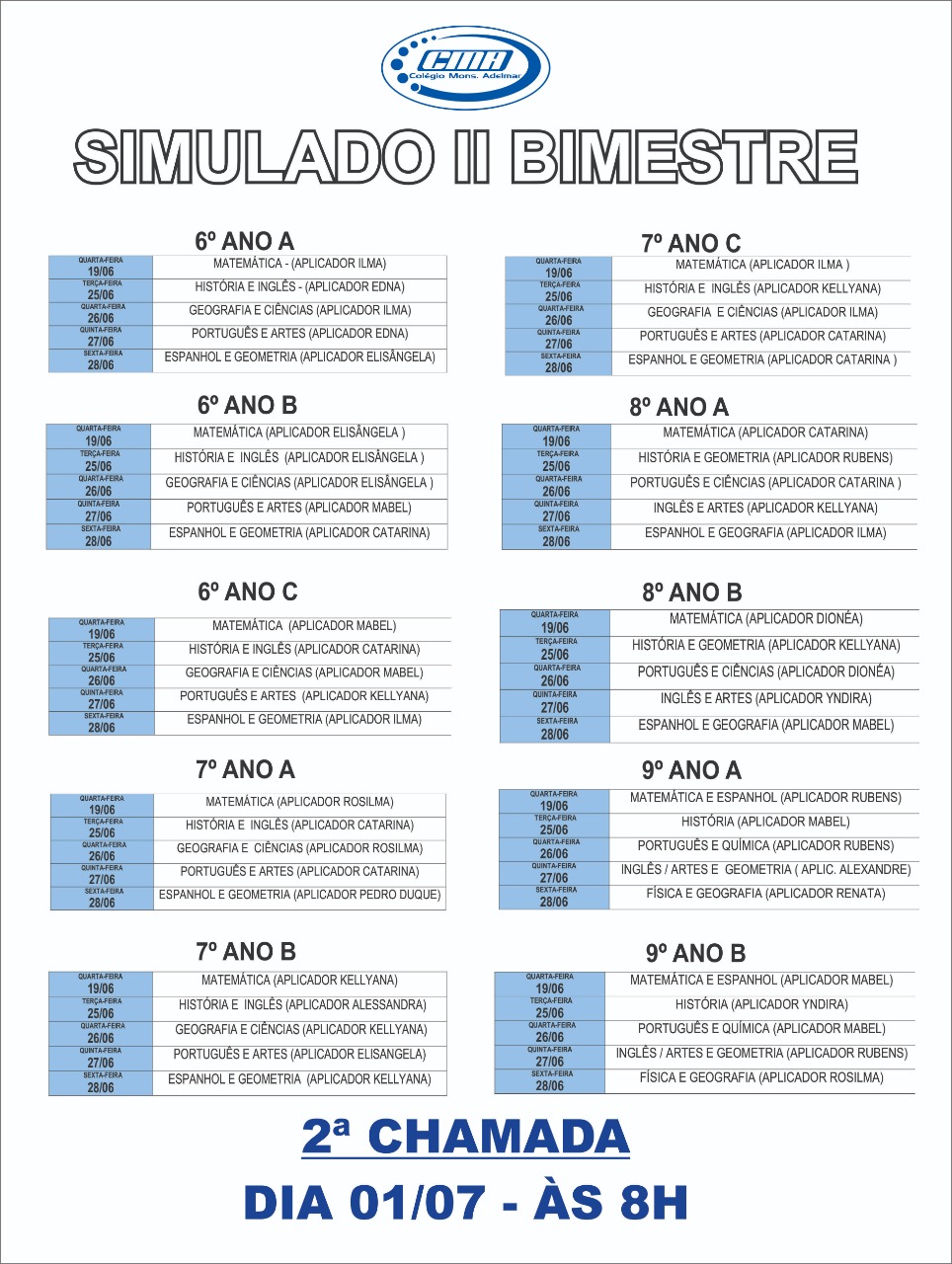 Simulado II Bimestre
