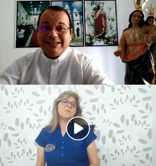 Mensagem do Pe. Ivan Matias e da coordenadora do SOR - Dionea